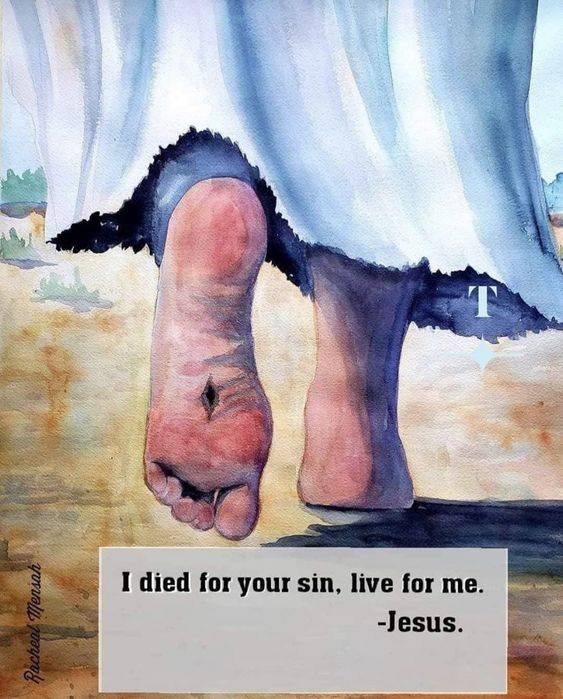 Jesus died for your sin live for me
